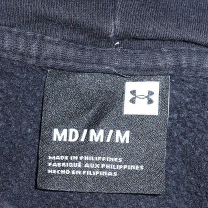 Mens UK Size M Under armour Black Pullover Hoodie