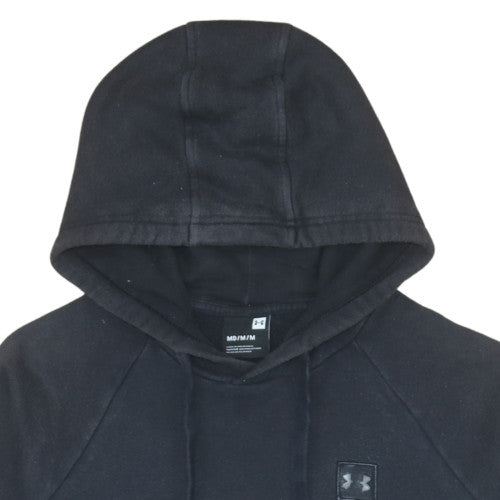 Mens UK Size M Under armour Black Pullover Hoodie