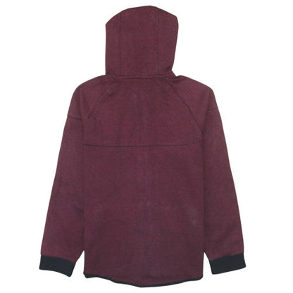 Mens UK Size M Nike Red Full Zip Hoodie