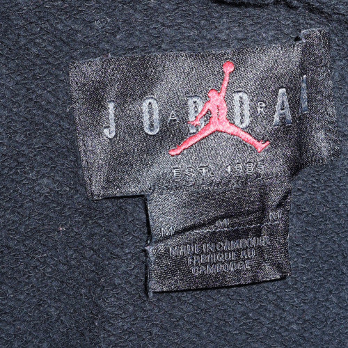 Mens UK Size M Jordan Black Pullover Hoodie