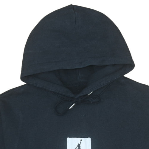 Mens UK Size M Jordan Black Pullover Hoodie