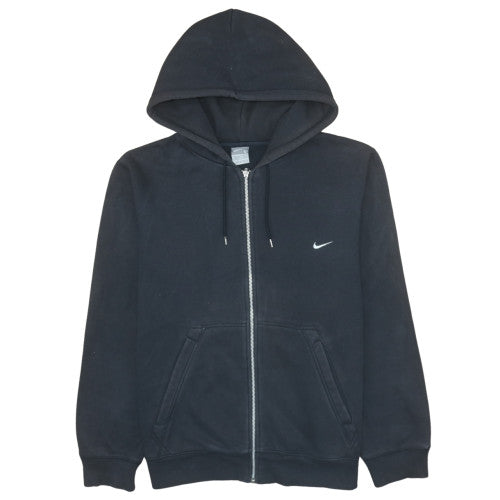 Mens UK Size L Nike Black Full Zip Hoodie