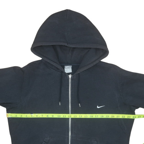 Mens UK Size L Nike Black Full Zip Hoodie