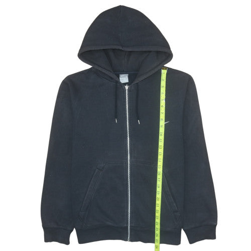Mens UK Size L Nike Black Full Zip Hoodie