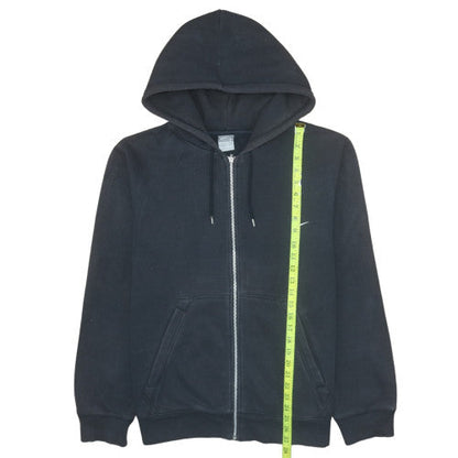 Mens UK Size L Nike Black Full Zip Hoodie