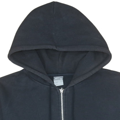 Mens UK Size L Nike Black Full Zip Hoodie