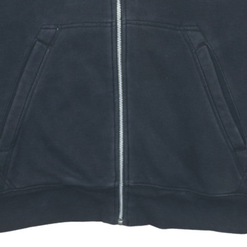 Mens UK Size L Nike Black Full Zip Hoodie