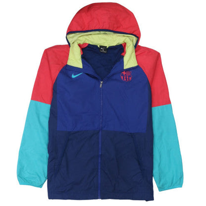 Mens UK Size L Nike Multicoloured Full Zip Hoodie