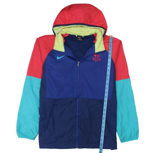 Mens UK Size L Nike Multicoloured Full Zip Hoodie