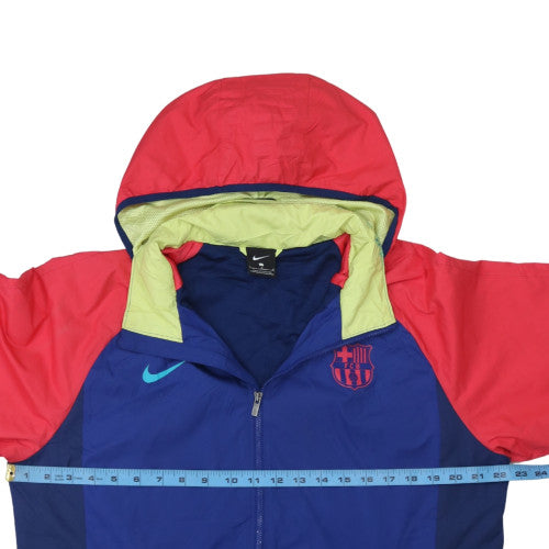 Mens UK Size L Nike Multicoloured Full Zip Hoodie