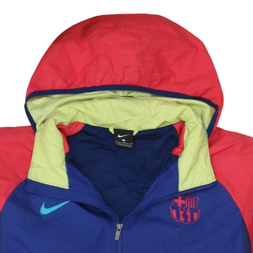 Mens UK Size L Nike Multicoloured Full Zip Hoodie