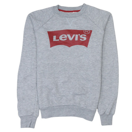 Mens UK Size M Levi's Grey Pullover Sweatshirt