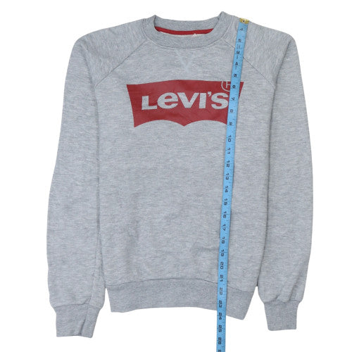 Mens UK Size M Levi's Grey Pullover Sweatshirt