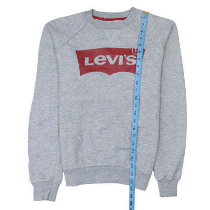 Mens UK Size M Levi's Grey Pullover Sweatshirt