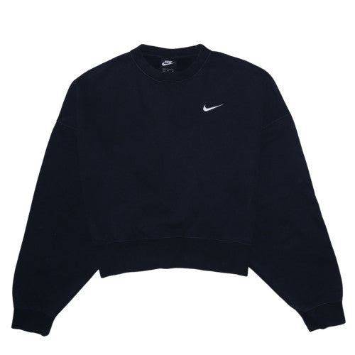 Mens UK Size M Nike Black Pullover Sweatshirt