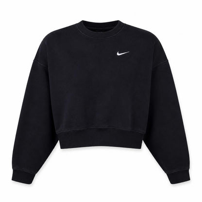 Mens UK Size M Nike Black Pullover Sweatshirt