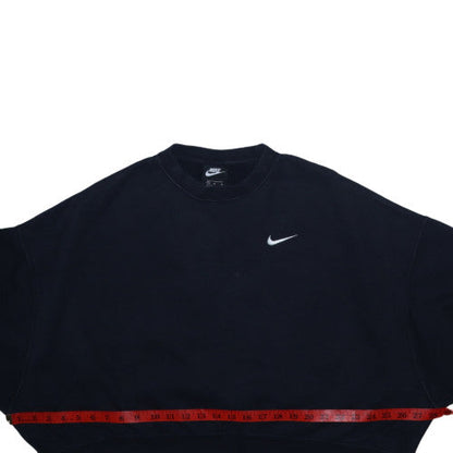 Mens UK Size M Nike Black Pullover Sweatshirt