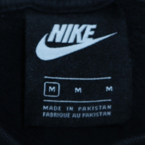 Mens UK Size M Nike Black Pullover Sweatshirt