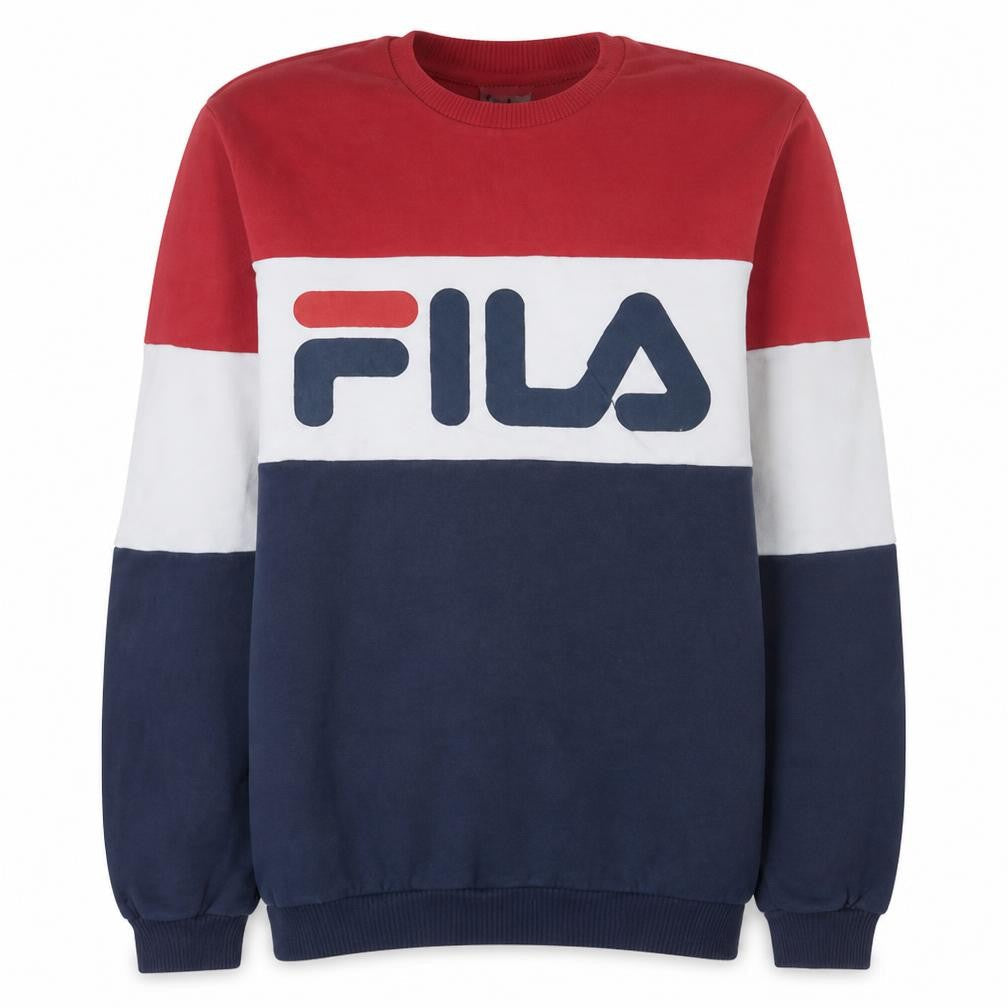 Mens UK Size M FILA Multicoloured Pullover Sweatshirt