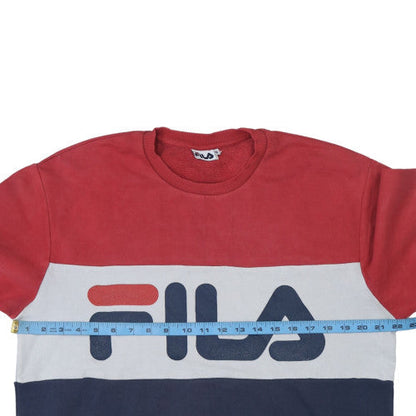 Mens UK Size M FILA Multicoloured Pullover Sweatshirt