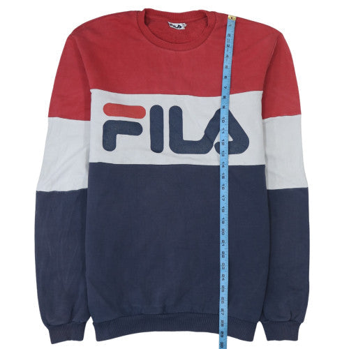 Mens UK Size M FILA Multicoloured Pullover Sweatshirt