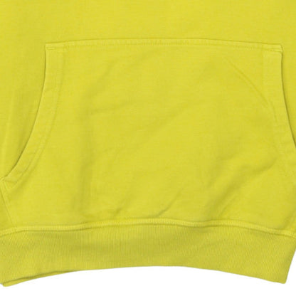Mens UK Size L FILA Yellow Pullover Hoodie
