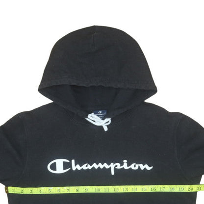 Mens UK Size S Champion Black Pullover Hoodie
