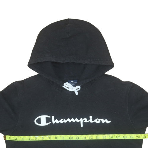 Mens UK Size S Champion Black Pullover Hoodie