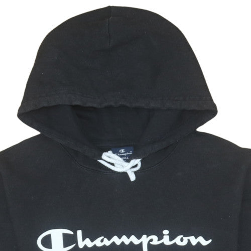 Mens UK Size S Champion Black Pullover Hoodie