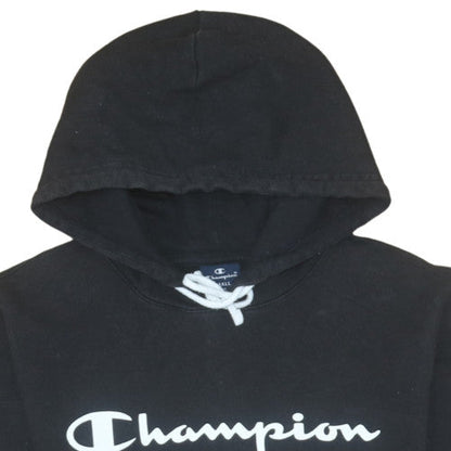 Mens UK Size S Champion Black Pullover Hoodie
