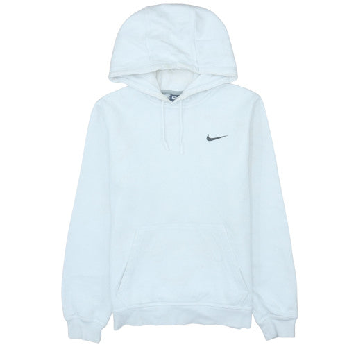 Mens UK Size S Nike White Pullover Hoodie