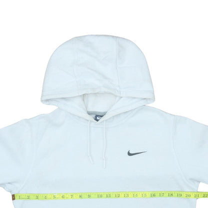 Mens UK Size S Nike White Pullover Hoodie