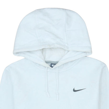 Mens UK Size S Nike White Pullover Hoodie