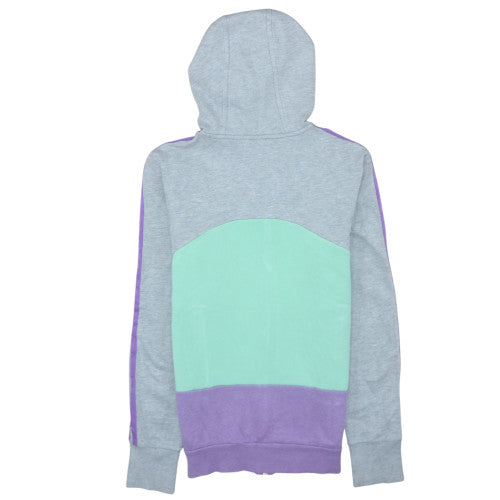 Girls UK Size 13-14 Years adidas Grey Full Zip Hoodie