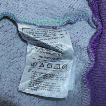 Girls UK Size 13-14 Years adidas Grey Full Zip Hoodie