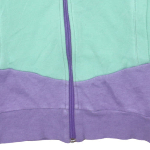 Girls UK Size 13-14 Years adidas Grey Full Zip Hoodie