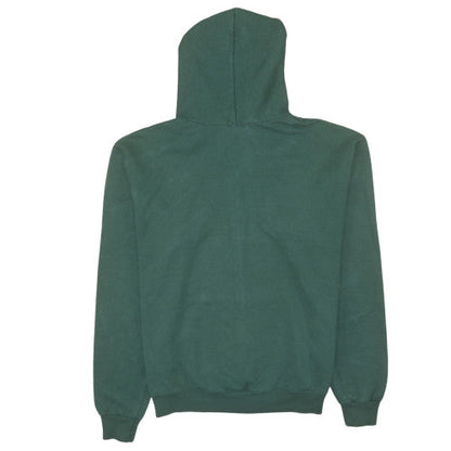 Mens UK Size M Champion Green Full Zip Hoodie