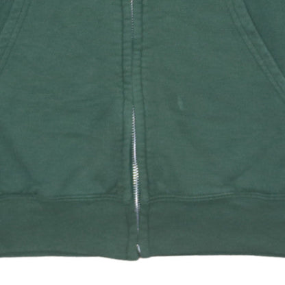 Mens UK Size M Champion Green Full Zip Hoodie