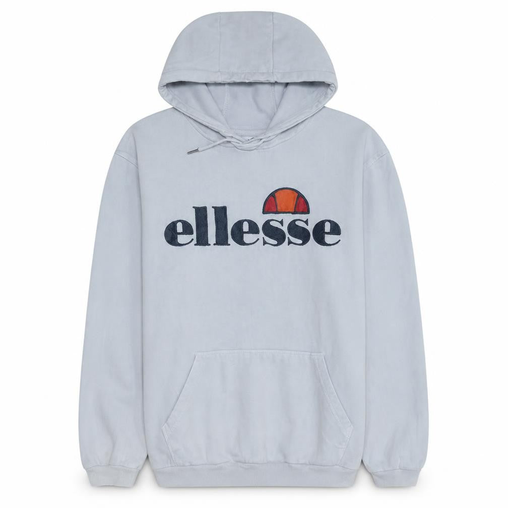 Mens UK Size S ellesse White Pullover Hoodie