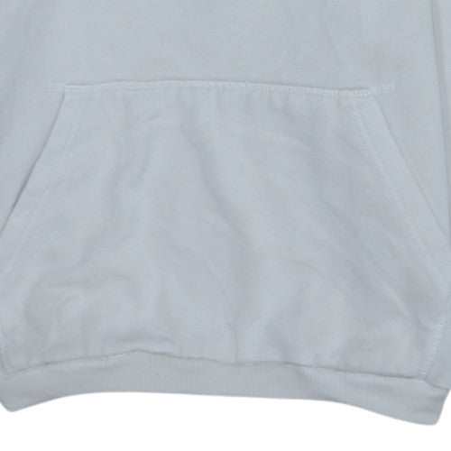 Mens UK Size S ellesse White Pullover Hoodie