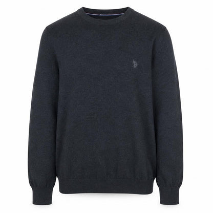 Mens UK Size L U.S. Polo Assn. Grey Pullover Sweatshirt