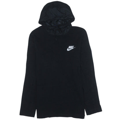 Mens UK Size M Nike Black Pullover Hoodie