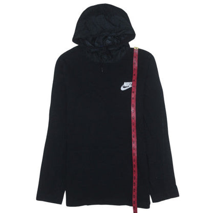 Mens UK Size M Nike Black Pullover Hoodie
