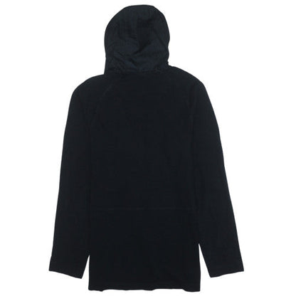 Mens UK Size M Nike Black Pullover Hoodie