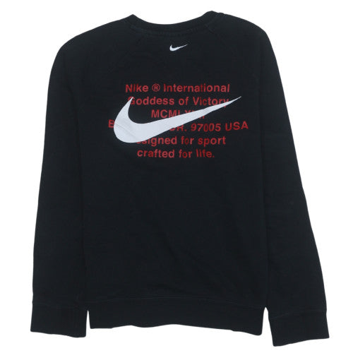 Teens UK Size XL Nike Black Pullover Sweatshirt
