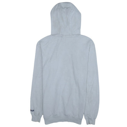 Mens UK Size XS FILA White Pullover Hoodie