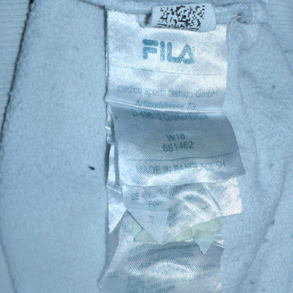Mens UK Size XS FILA White Pullover Hoodie