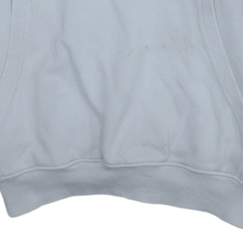 Mens UK Size XS FILA White Pullover Hoodie