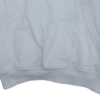 Mens UK Size XS FILA White Pullover Hoodie