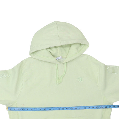 Mens UK Size L Champion Green Pullover Hoodie